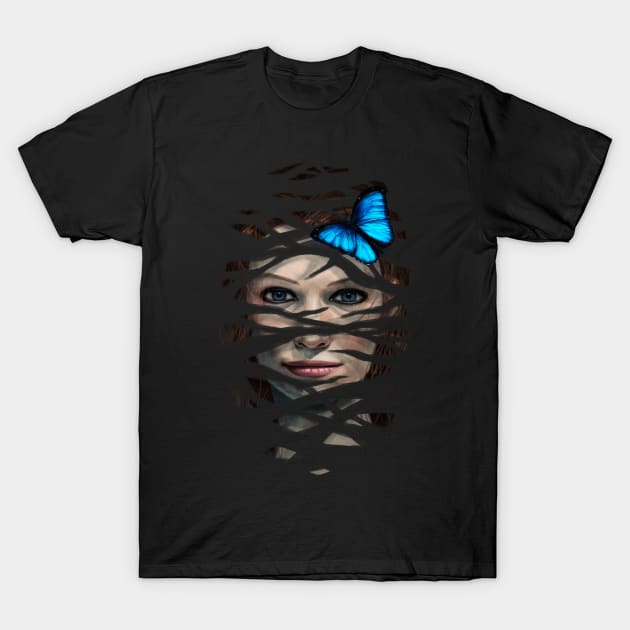 Butterfly T-Shirt by WhisperingDreams